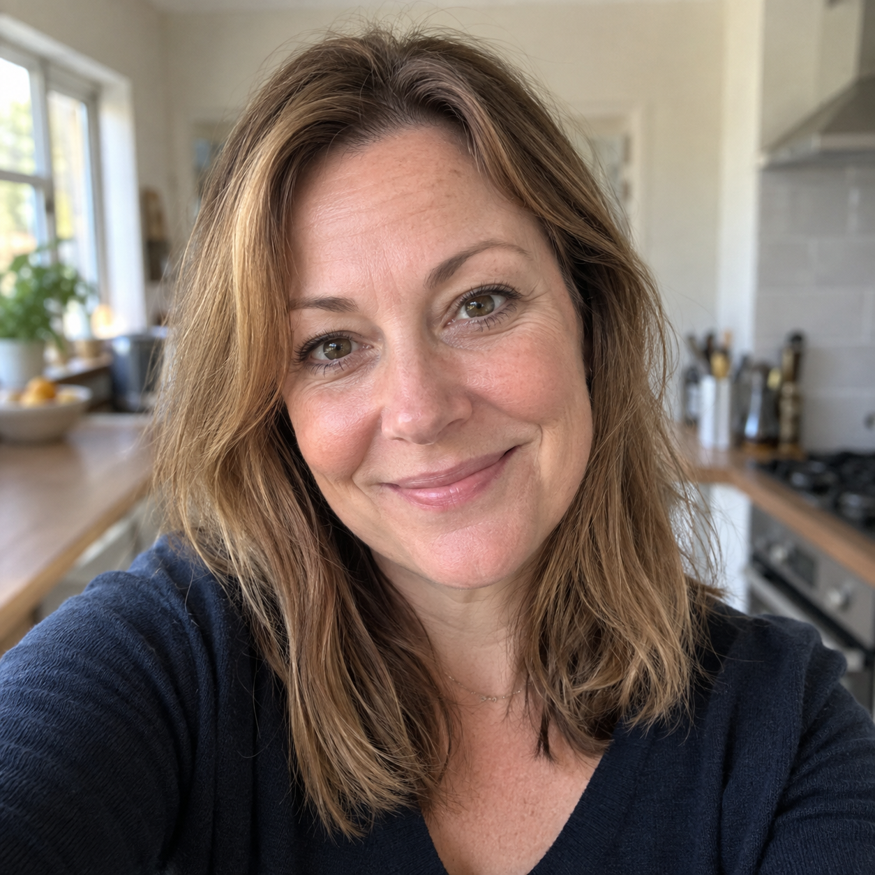 Fictional profile portrait for Sarah Mitchell